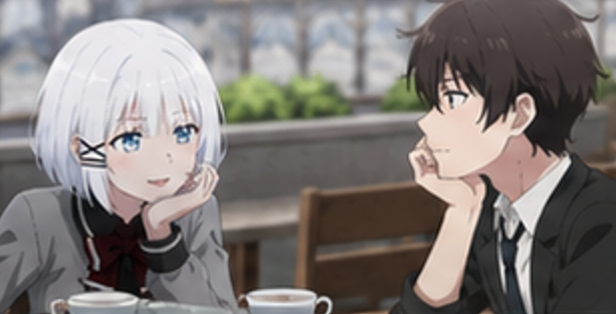 会話を交わすシエスタと君塚