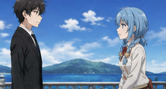 君塚と夏凪渚が初めて出会う場面